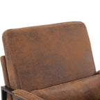 Chaise de loisirs moderne à armature en fer simple
