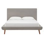 Lit plateforme tapissé Laurencia Mid-Century par iNSPIRE Q Modern