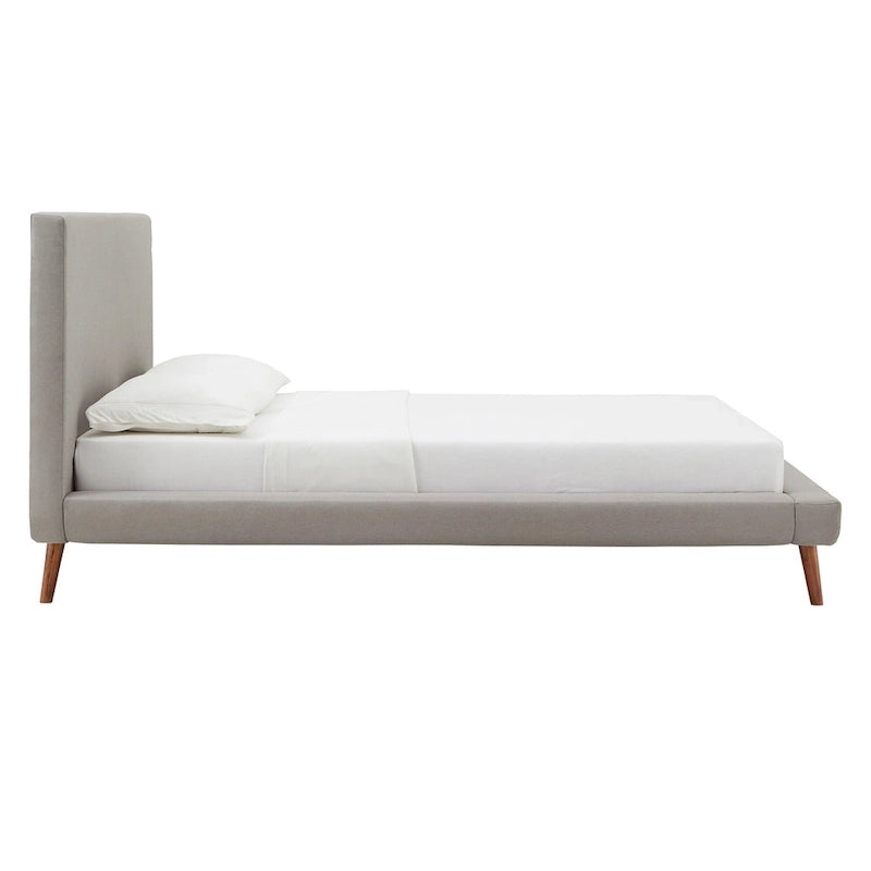 Lit plateforme tapissé Laurencia Mid-Century par iNSPIRE Q Modern