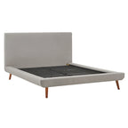 Lit plateforme tapissé Laurencia Mid-Century par iNSPIRE Q Modern