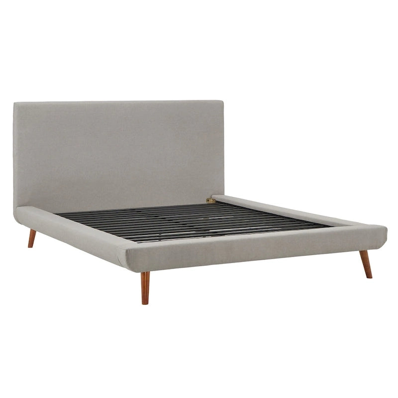 Lit plateforme tapissé Laurencia Mid-Century par iNSPIRE Q Modern