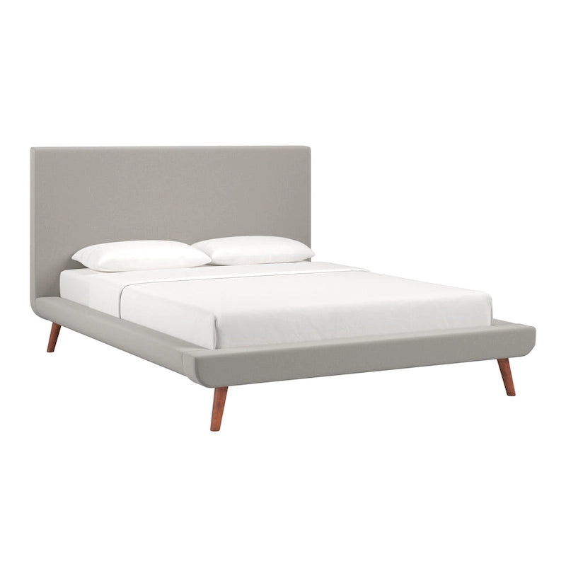 Lit plateforme tapissé Laurencia Mid-Century par iNSPIRE Q Modern