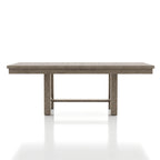 Ensemble de salle à manger 5 pièces en bois gris rustique par