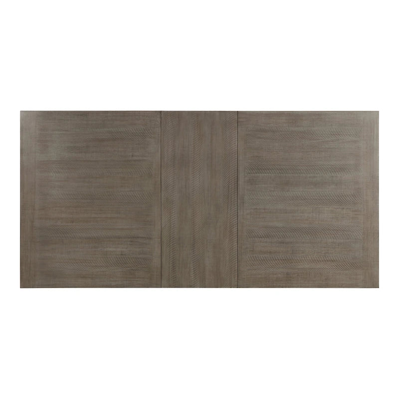 Ensemble de salle à manger 5 pièces en bois gris rustique par