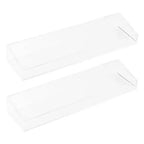 Unique Bargains Acrylic Waterproof Bathroom Floating Shelf 15 x 4 x 2 Inch