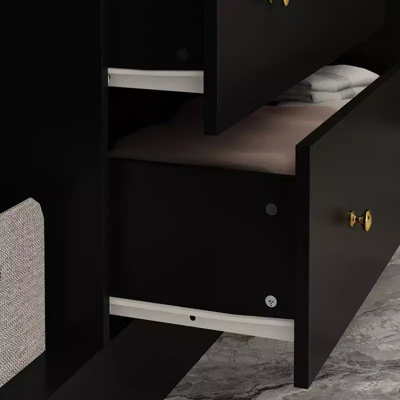 Famapy Armoire Moderne avec Miroir Rangement de Penderie: Barres Robustes, Tiroirs Coulissants Pratique et Élégante