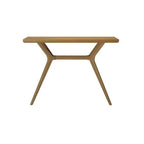 Console Plank+Beam Verso, Table de canapé moderne en bois massif de 46 pouces, Table d'entrée étroite pour couloir, Derrière le canapé, Salon