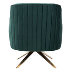 SAFAVIEH Couture Gitza - Fauteuil d'appoint cannelé - 28x30x32 po (LxlxH)