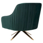 SAFAVIEH Couture Gitza - Fauteuil d'appoint cannelé - 28x30x32 po (LxlxH)