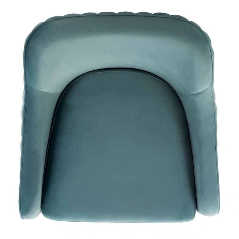 SAFAVIEH Couture Gitza - Fauteuil d'appoint cannelé - 28x30x32 po (LxlxH)