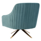 SAFAVIEH Couture Gitza - Fauteuil d'appoint cannelé - 28x30x32 po (LxlxH)