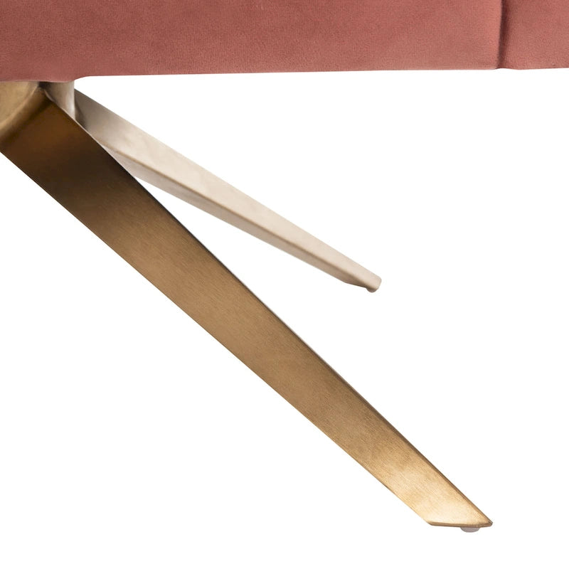 SAFAVIEH Couture Gitza - Fauteuil d'appoint cannelé - 28x30x32 po (LxlxH)