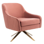 SAFAVIEH Couture Gitza - Fauteuil d'appoint cannelé - 28x30x32 po (LxlxH)