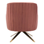 SAFAVIEH Couture Gitza - Fauteuil d'appoint cannelé - 28x30x32 po (LxlxH)
