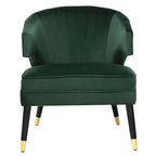 SAFAVIEH Amalia, fauteuil d'appoint en velours à oreilles - 26,8 x 28 x 31,9 - 27Lx28Px32H