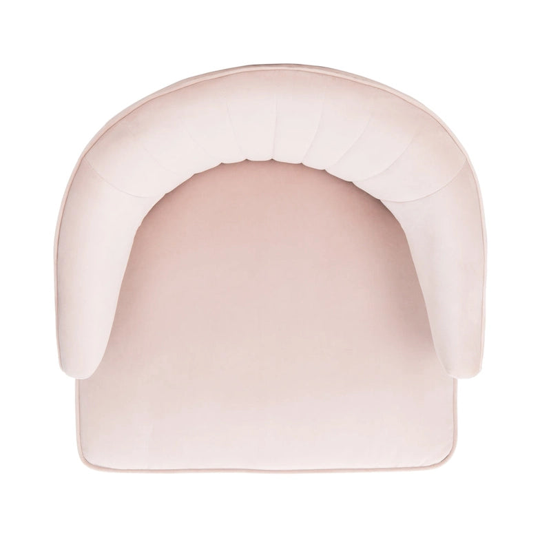 SAFAVIEH Amalia, fauteuil d'appoint en velours à oreilles - 26,8 x 28 x 31,9 - 27Lx28Px32H