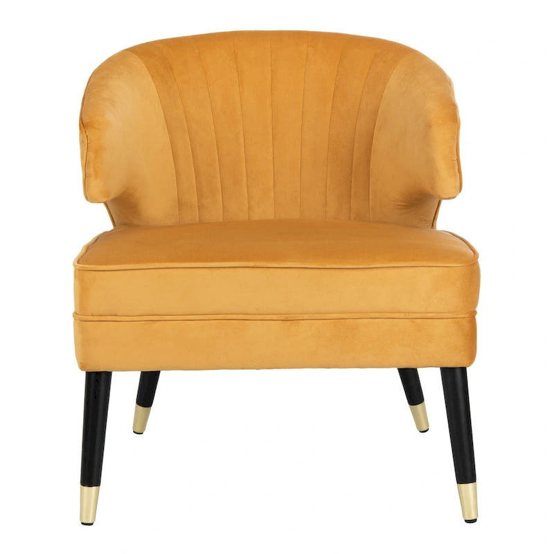 SAFAVIEH Amalia, fauteuil d'appoint en velours à oreilles - 26,8 x 28 x 31,9 - 27Lx28Px32H