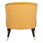 SAFAVIEH Amalia, fauteuil d'appoint en velours à oreilles - 26,8 x 28 x 31,9 - 27Lx28Px32H