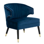 SAFAVIEH Amalia, fauteuil d'appoint en velours à oreilles - 26,8 x 28 x 31,9 - 27Lx28Px32H