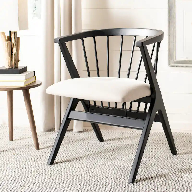 SAFAVIEH Carlota Chaise de salle à manger à barreaux (Lot de 2) - 23 L x 23 P x 30 H - 22Lx22Px30H