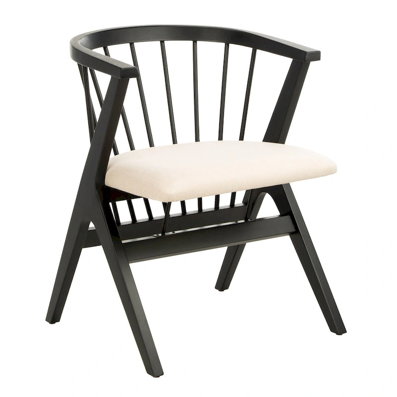 SAFAVIEH Carlota Chaise de salle à manger à barreaux (Lot de 2) - 23 L x 23 P x 30 H - 22Lx22Px30H