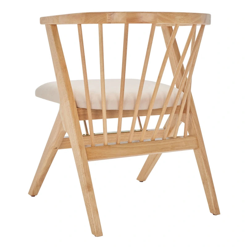 SAFAVIEH Carlota Chaise de salle à manger à barreaux (Lot de 2) - 23 L x 23 P x 30 H - 22Lx22Px30H