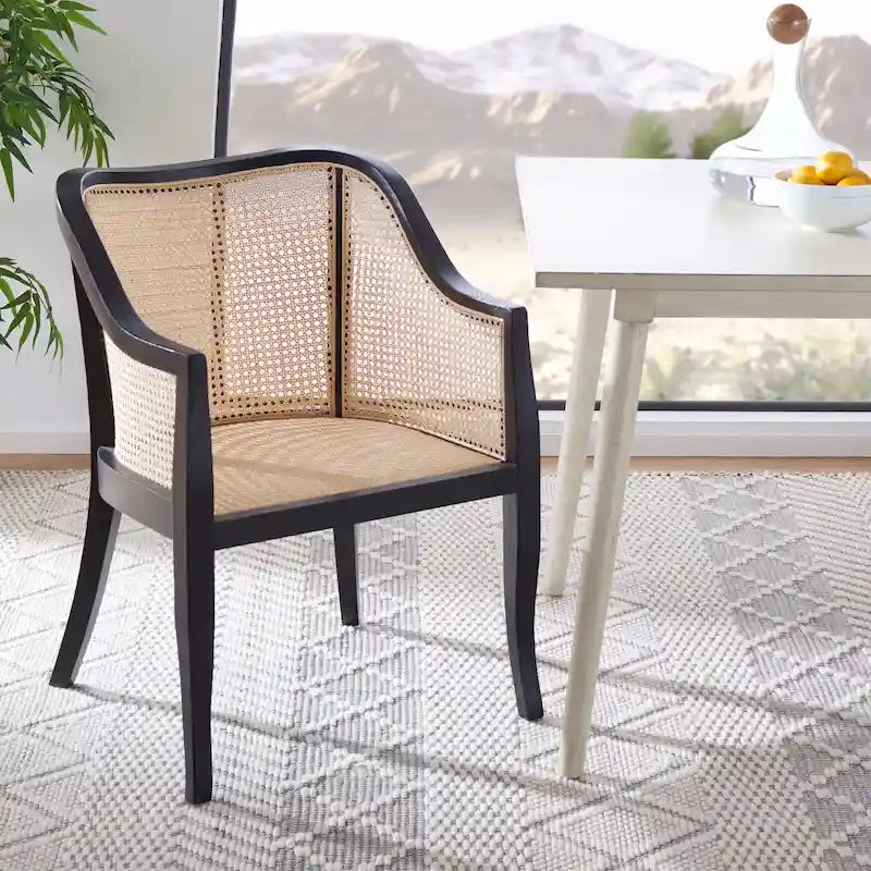 Chaise de salle à manger Olar Cane de SAFAVIEH - 23.6 x 23.8 x 32.7 - 24Lx24Px33H