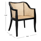 Chaise de salle à manger Olar Cane de SAFAVIEH - 23.6 x 23.8 x 32.7 - 24Lx24Px33H