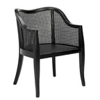 Chaise de salle à manger Olar Cane de SAFAVIEH - 23.6 x 23.8 x 32.7 - 24Lx24Px33H