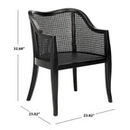 Chaise de salle à manger Olar Cane de SAFAVIEH - 23.6 x 23.8 x 32.7 - 24Lx24Px33H