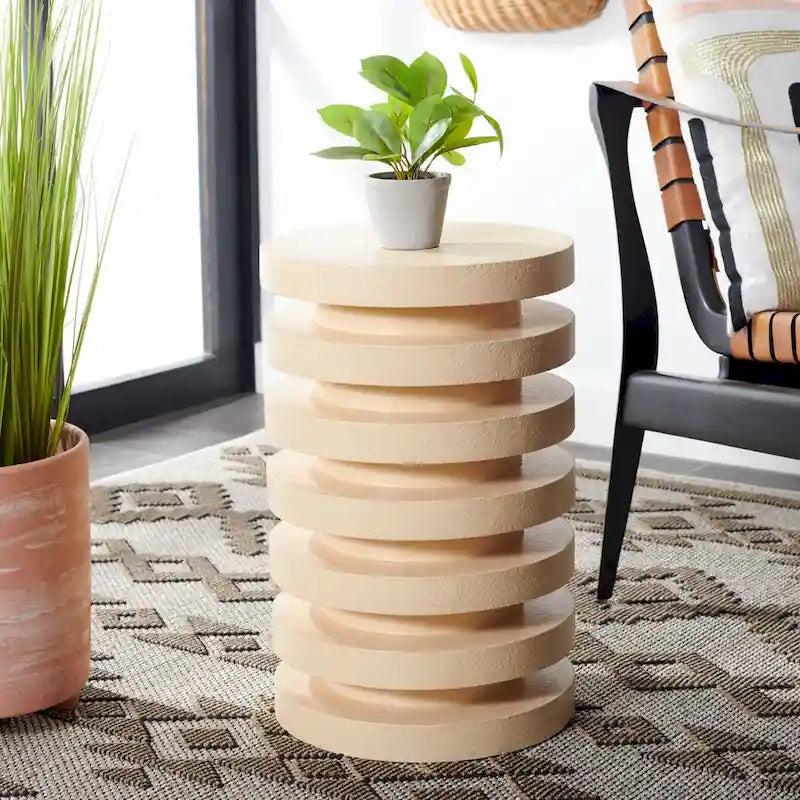 Table d'appoint Harmanda SAFAVIEH - 12 L x 12 P x 19 H - 12Lx12Px19H
