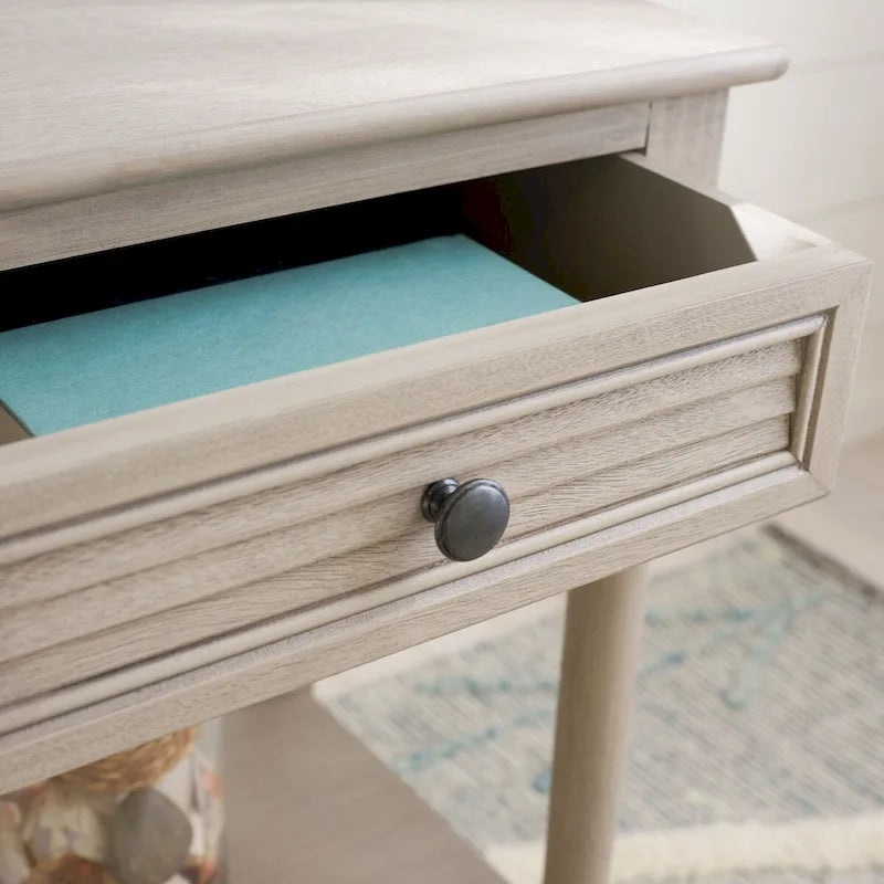 SAFAVIEH Eleanore Table de chevet à 1 tiroir et étagère inférieure - 48,3 L x 40,1 P x 66 H cm - 48,3Lx40,6Px66H