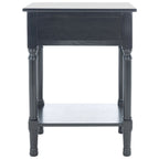 SAFAVIEH Eleanore Table de chevet à 1 tiroir et étagère inférieure - 48,3 L x 40,1 P x 66 H cm - 48,3Lx40,6Px66H