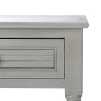 SAFAVIEH Eleanore Table de chevet à 1 tiroir et étagère inférieure - 48,3 L x 40,1 P x 66 H cm - 48,3Lx40,6Px66H