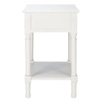SAFAVIEH Eleanore Table de chevet à 1 tiroir et étagère inférieure - 48,3 L x 40,1 P x 66 H cm - 48,3Lx40,6Px66H