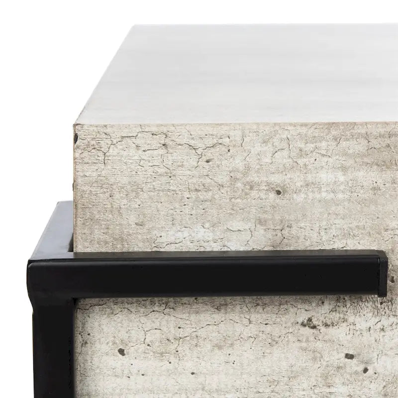 Table Basse Carrée Loraine SAFAVIEH - 32Wx32Dx14H