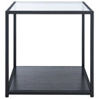 Table d'appoint carrée basse SAFAVIEH Arminta - 19,7 L x 19,7 P x 19,7 H - 20Lx20Px20H