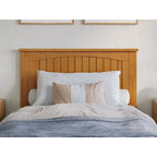 Lit plateforme profil bas Nantucket avec pied de lit assorti