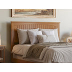 Lit plateforme profil bas Nantucket avec pied de lit assorti