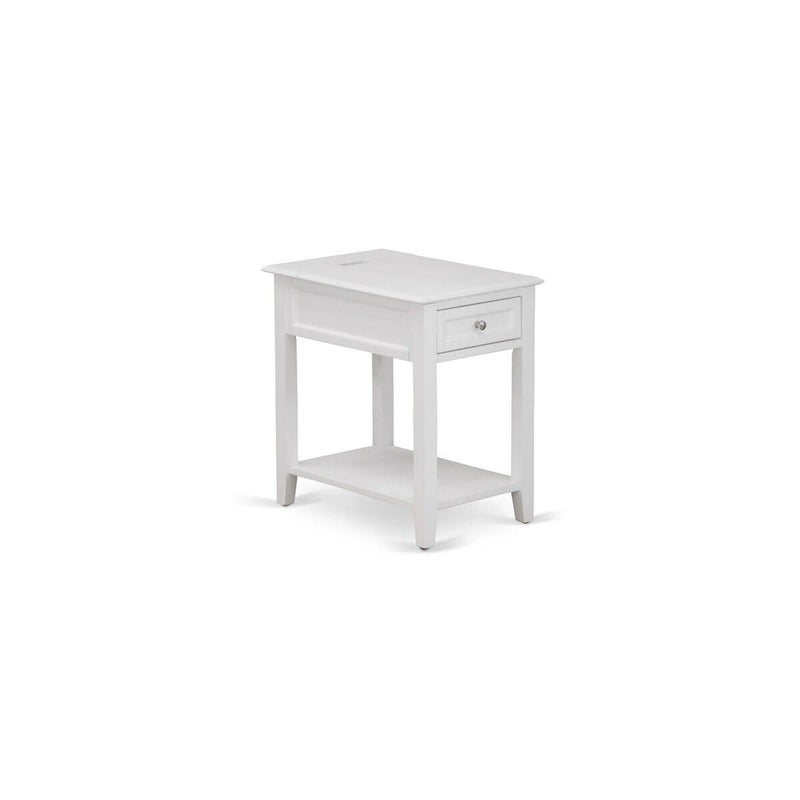 Ensemble de chambre à coucher East West Furniture King Size avec 1 cadre de lit et tables de chevet – Tissu lin beige brume (options de pièces)
