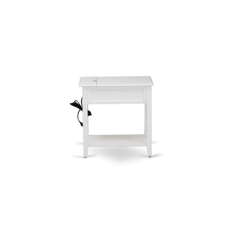 Ensemble de chambre à coucher East West Furniture King Size avec 1 cadre de lit et tables de chevet – Tissu lin beige brume (options de pièces)