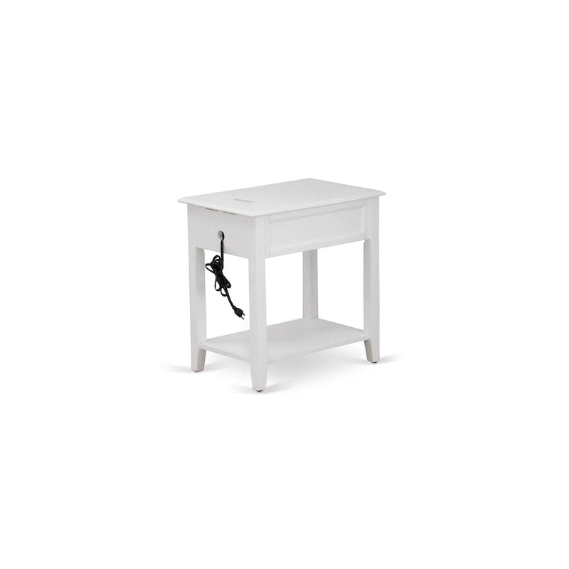 Ensemble de chambre à coucher East West Furniture King Size avec 1 cadre de lit et tables de chevet – Tissu lin beige brume (options de pièces)