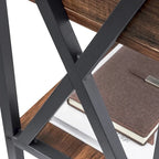 Ensemble de chambre à coucher 3 pièces Javlergo avec cadre de lit plateforme en métal et ensemble de 2 tables de nuit