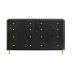 Ensemble de chambre Anser noir et gris 4 pièces