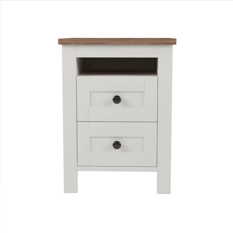 Ensembles de chambre complète 3 pièces avec table de chevet et commode