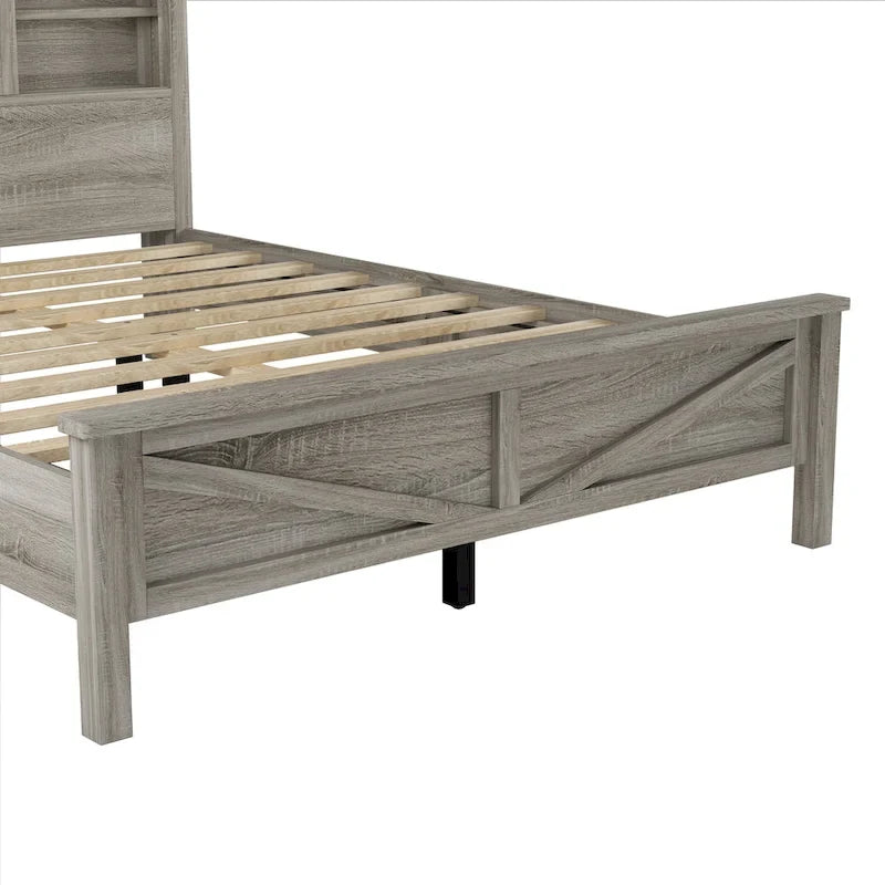 Ensembles de chambre complète 3 pièces avec table de chevet et commode