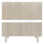Commode de chambre à 2 portes avec étagères réglables et poignée métallique