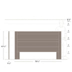 Tête de lit Prepac Rustic Ridge Farmhouse, Mobilier de chambre