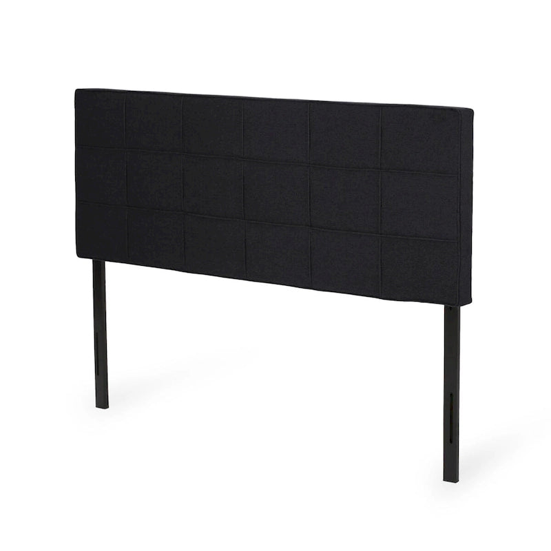Tête de lit capitonnée de style Mid-Century pour lit King Size (Tête de lit uniquement)