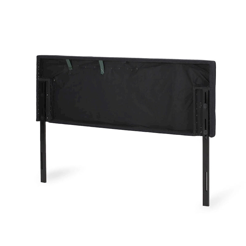 Tête de lit capitonnée de style Mid-Century pour lit King Size (Tête de lit uniquement)
